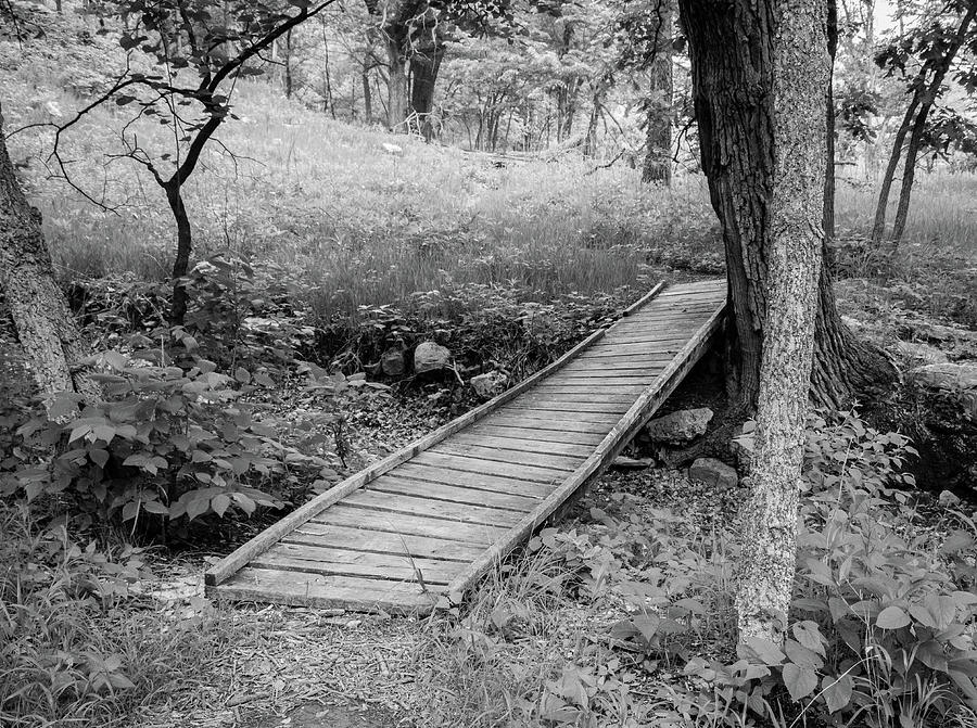 Old Wooden Bridge Photograph by Gerri Bigler