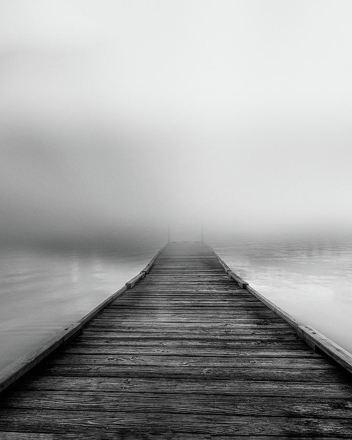 Old Wooden Dock Photograph by Bob Orsillo