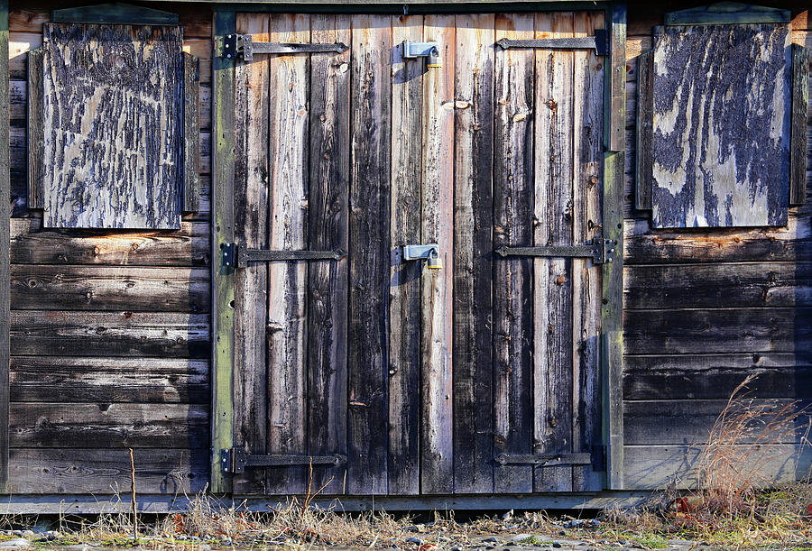 Old Work Shed Photograph by Mary Bedy