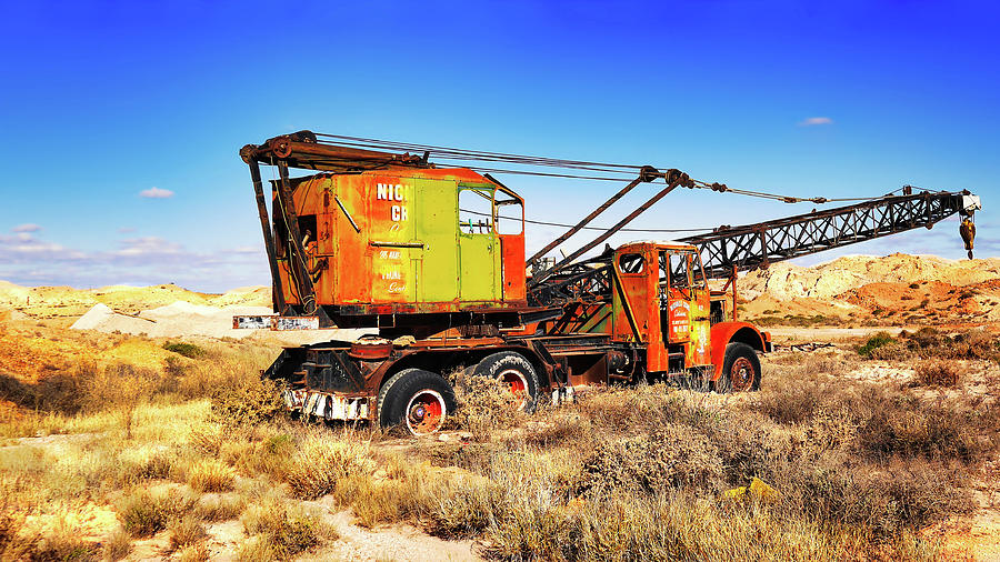 Old Working Vehicles of the Outback 2 Photograph by Lexa Harpell
