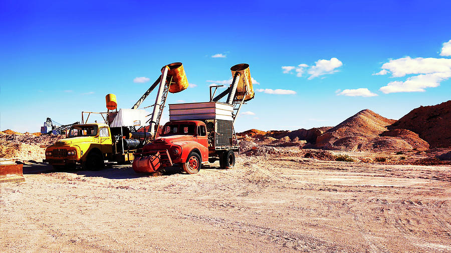 Old Working Vehicles of the Outback 3 Photograph by Lexa Harpell