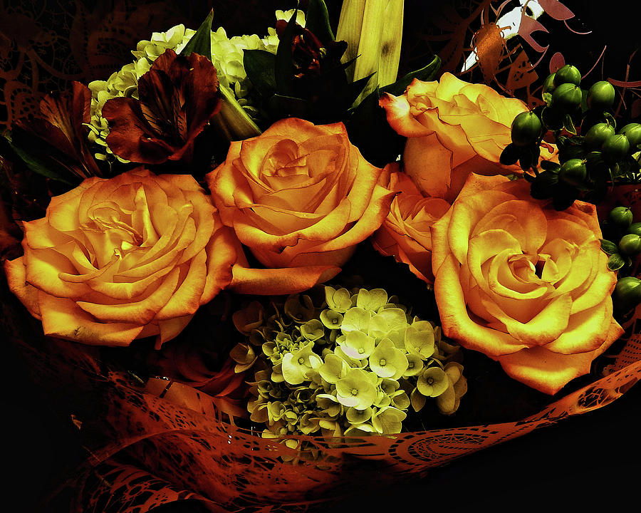 Old World Bouquet Photograph by Andrew Lawrence