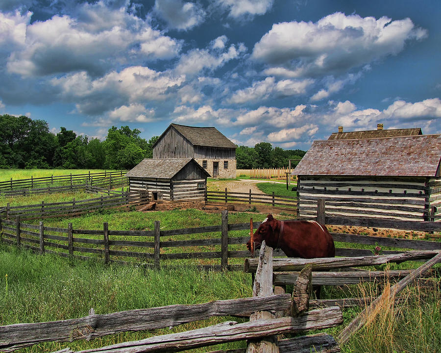 Old World Farm Photograph by Scott Olsen