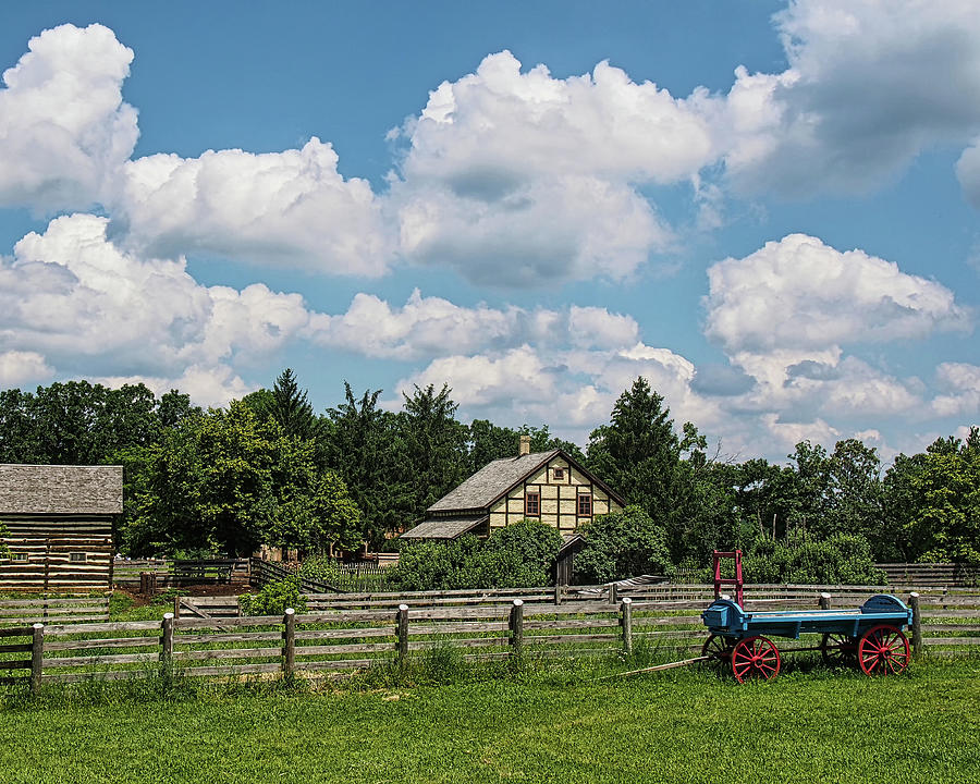 Old World Wisconsin Farm Photograph by Scott Olsen