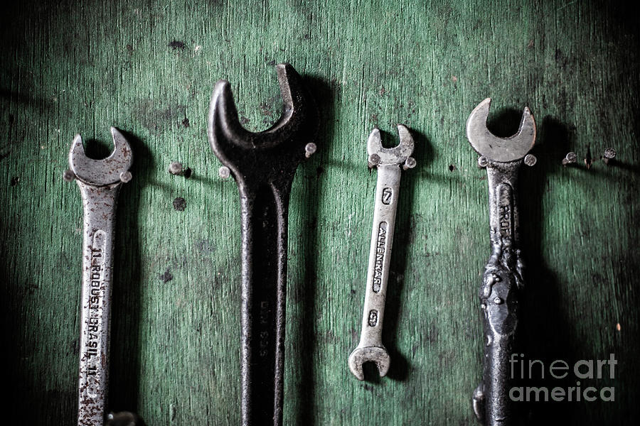 Old wrenches Photograph by Raphael Bittencourt