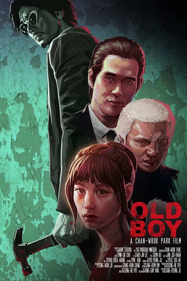 OldBoy Poster Digital Art by Joshua Williams - Fine Art America