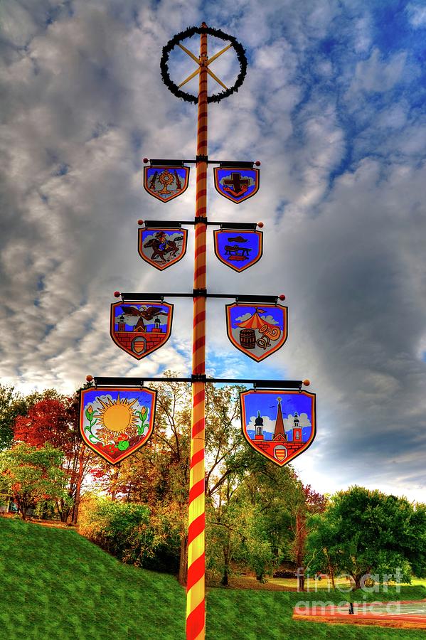 Oldenburg Indiana Maypole Photograph by Paul Lindner Fine Art America