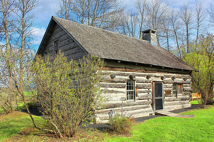 Oldest Log Cabin in Vermont Grand Isle Photograph by William Alexander ...