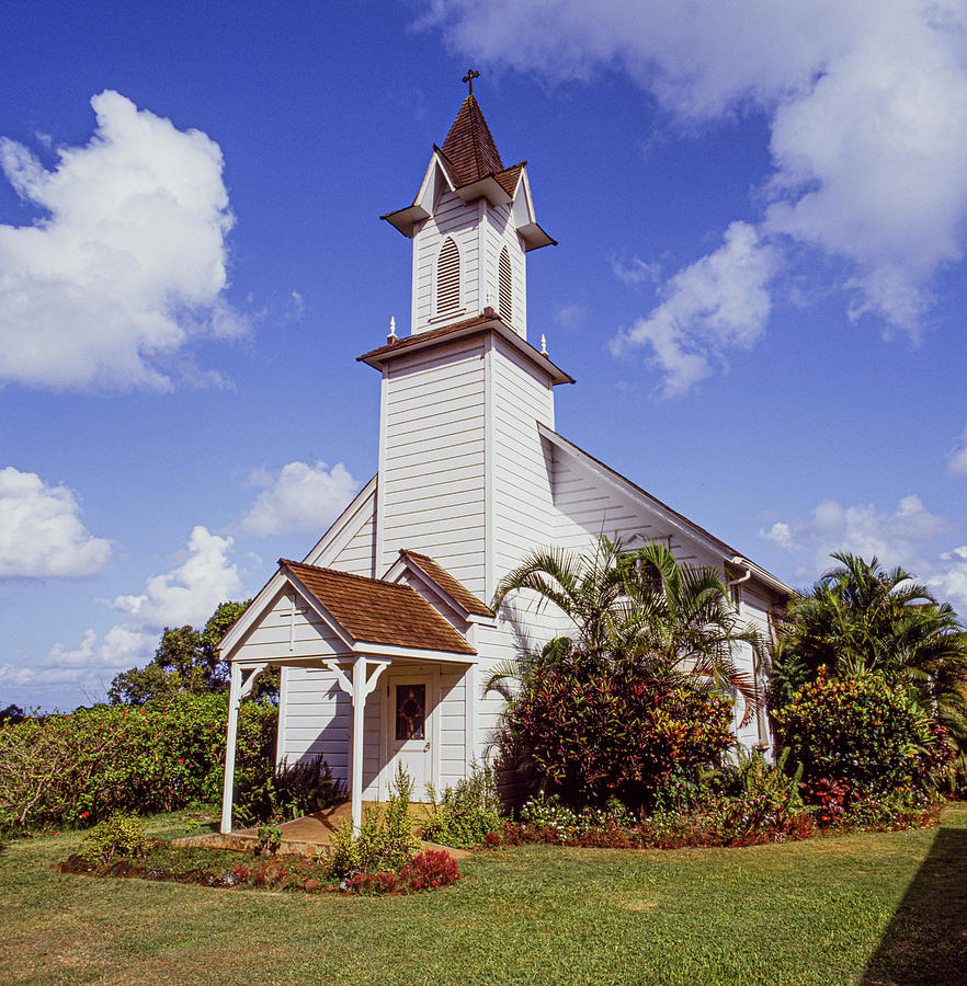 Oldest Lutheran Church in Hawaii Photograph by David L Moore
