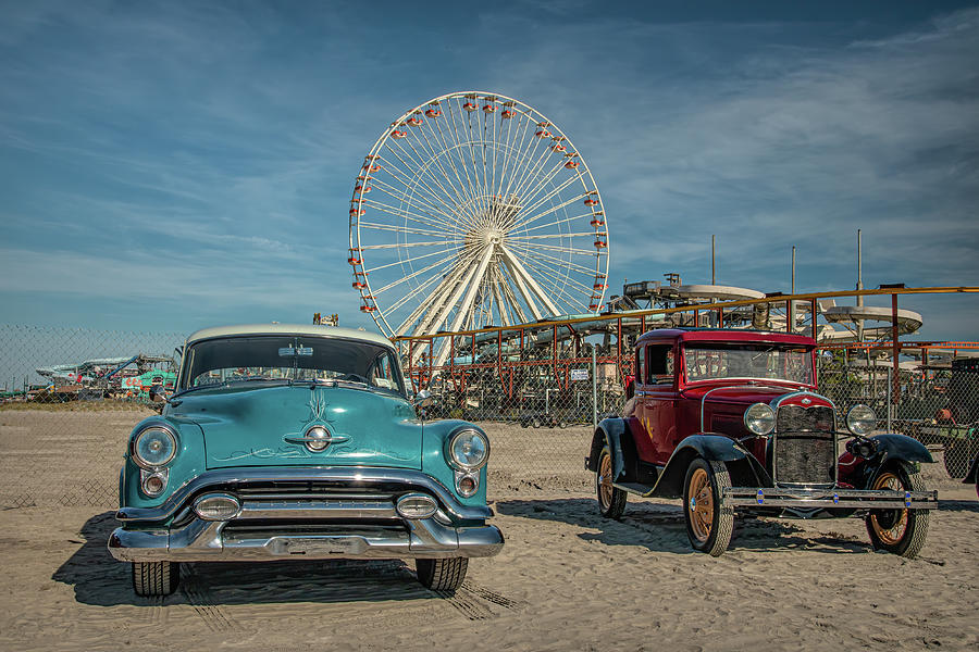 Oldsmobile and Ford at Wildwood Photograph by Kristia Adams