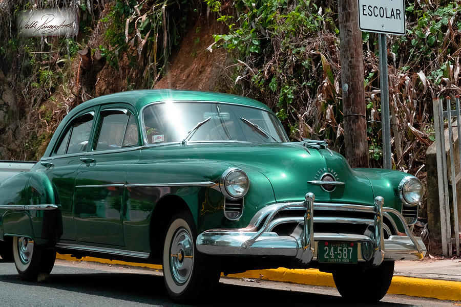 Oldsmobile Photograph by Walter Rivera-Santos