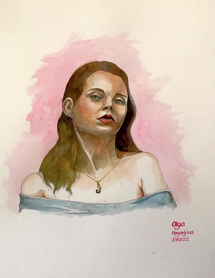 Olga Painting by Ray Agius