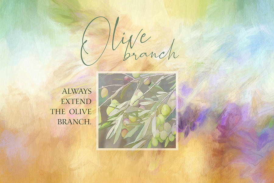 Olive Branch Wisdom Digital Art by Terry Davis
