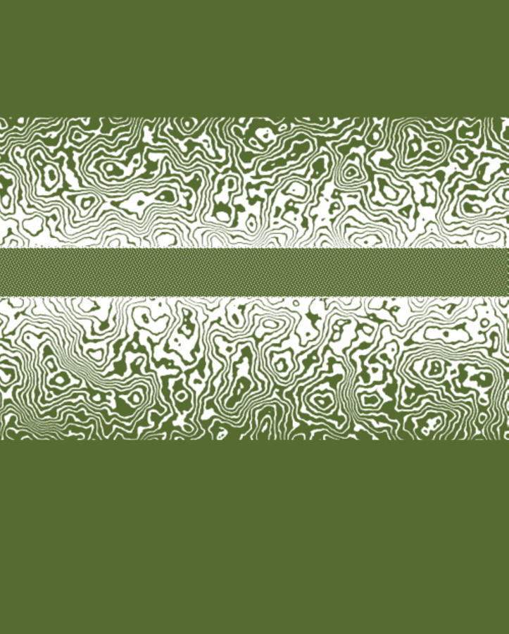 Olive Green Shadows, Digital Art by Designs By L