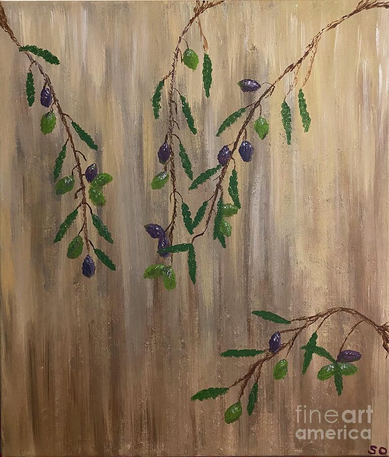 Olive Branches Photograph - Olive Tree by Sherry Orbach