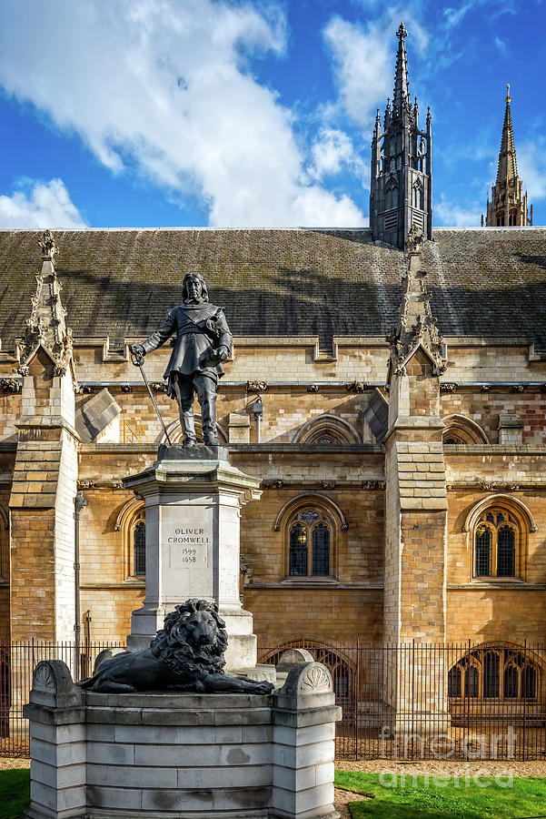 Oliver Cromwell Statue London Photograph by Adrian Evans