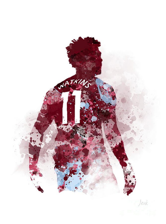 Football Mixed Media - Ollie Watkins by My Inspiration
