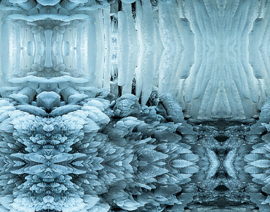 Olney Ice Photograph by Robert Potts