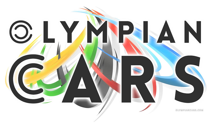 Olympian Cars Logo Mixed Media by Retrographs
