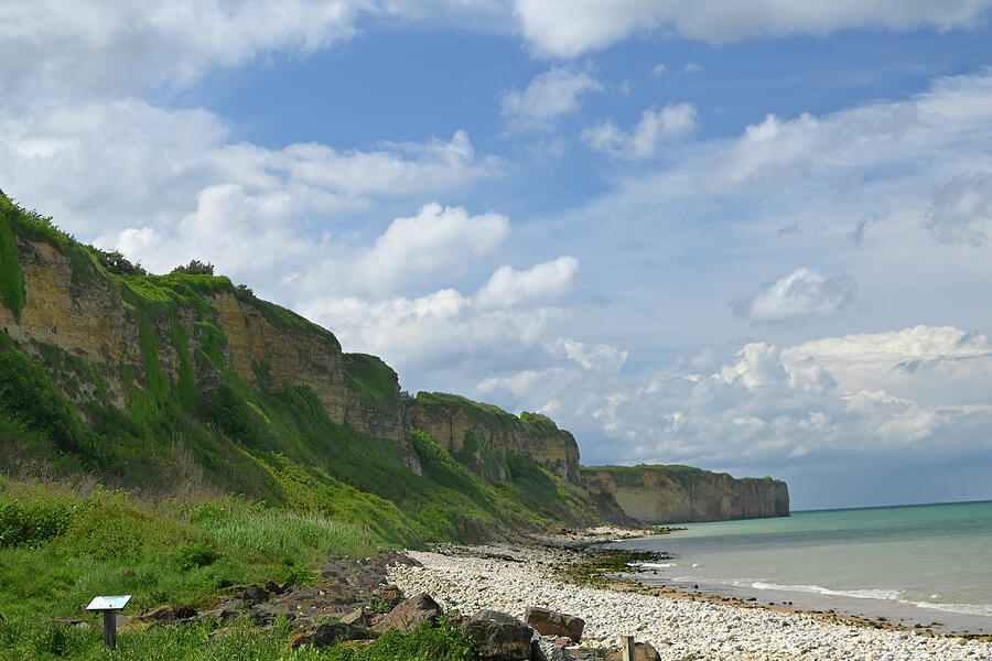 Omaha Beach Cliffs Photograph by Rein Nomm Omaha Beach Cliffs Photograph by Rein Nomm