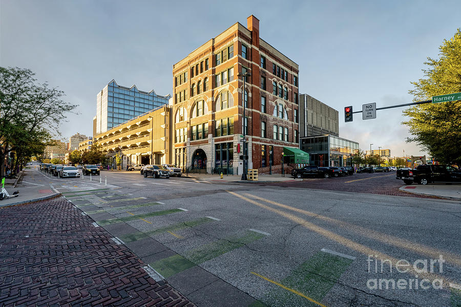 Omaha Old Market Intersection Photograph by Jennifer White