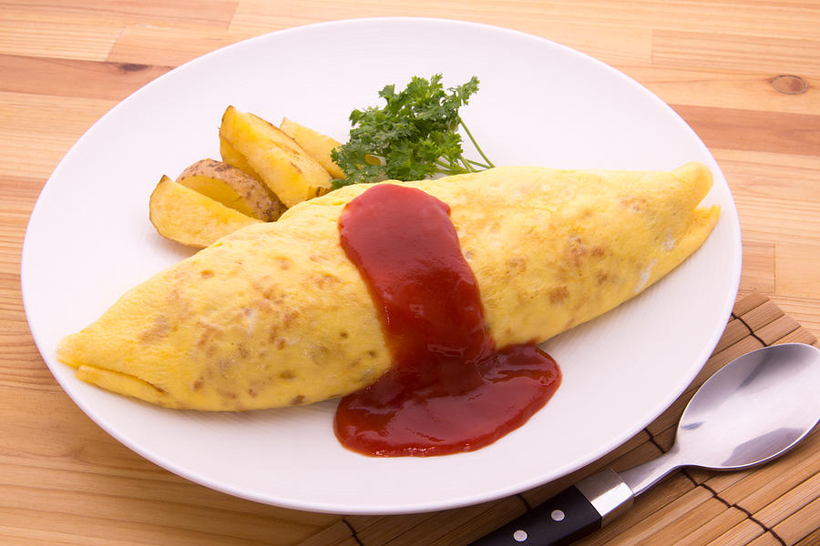 Omelette rice Photograph by Promo_Link