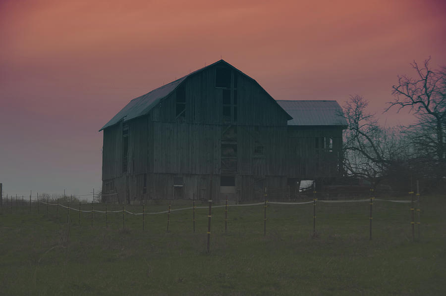 Ominous Barn Photograph