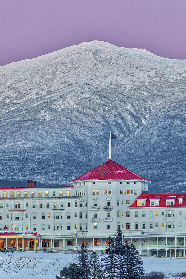 Omni Mount Washington Resort Hotel in Betton Woods New Hampshire Photograph by Juergen Roth