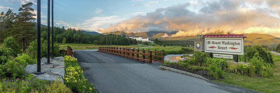 Omni Stormy Sunset Panorama Photograph by White Mountain Images