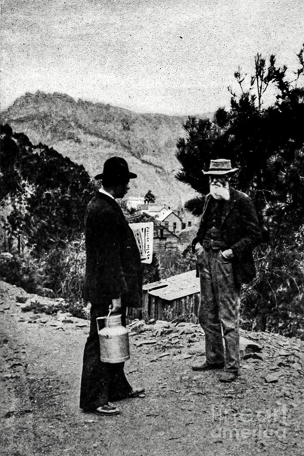 On a Black Hills Roadway r1 Photograph by Historic Illustrations