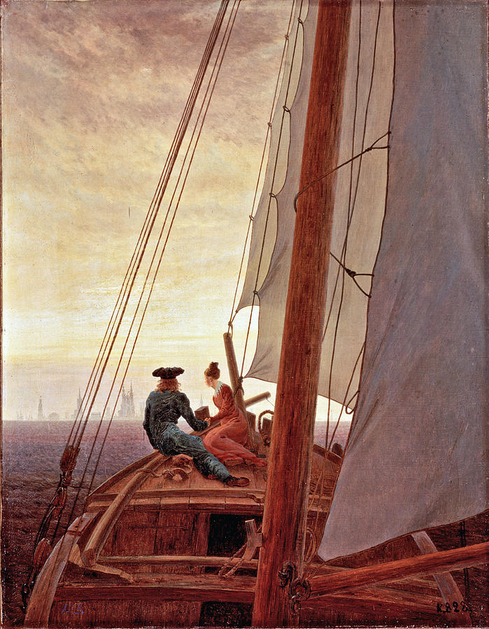 On a Sailing Ship Digital Art by Long Shot