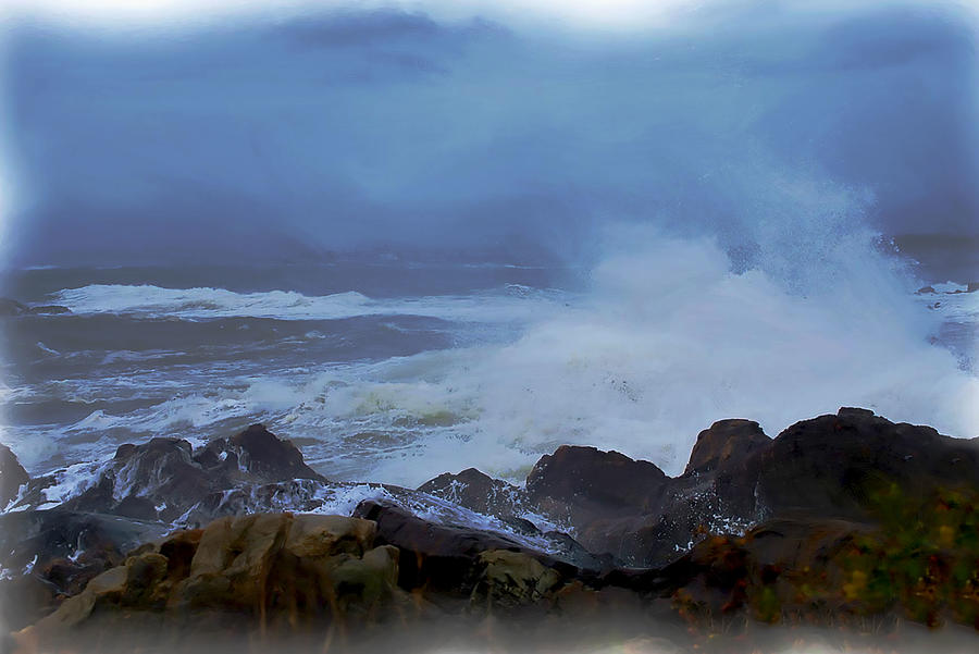 On a Stormy Night Photograph by Ali Bailey On a Stormy Night Photograph by Ali Bailey