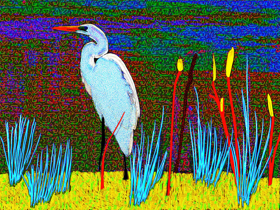 On Airlie Pond Digital Art by Rod Whyte