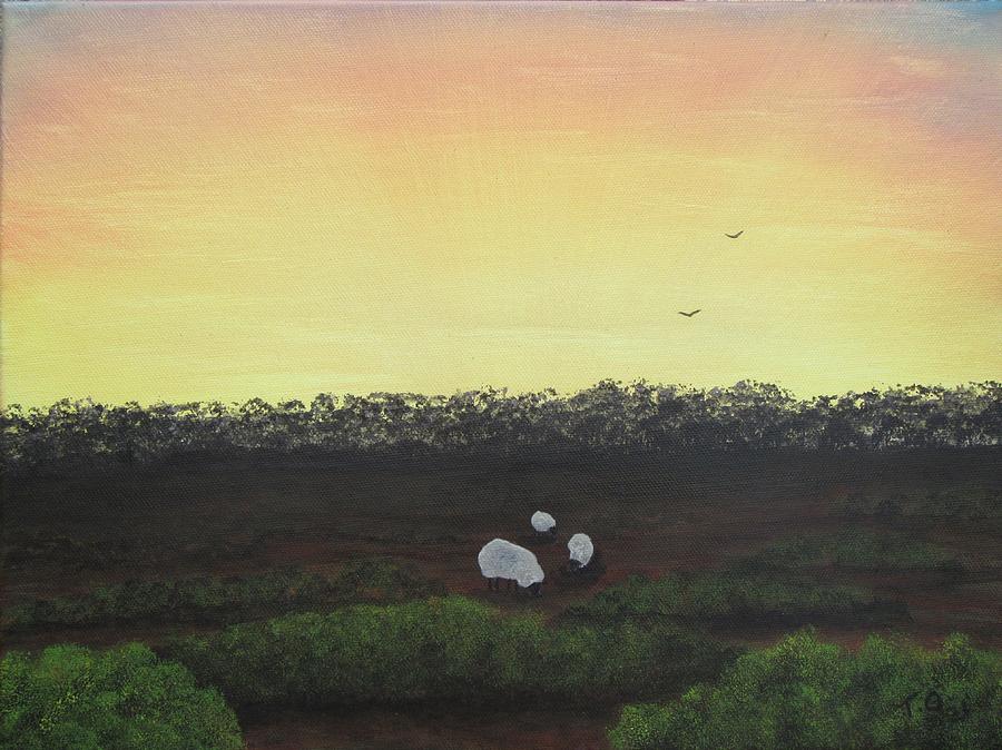 On An Outback Farm Painting