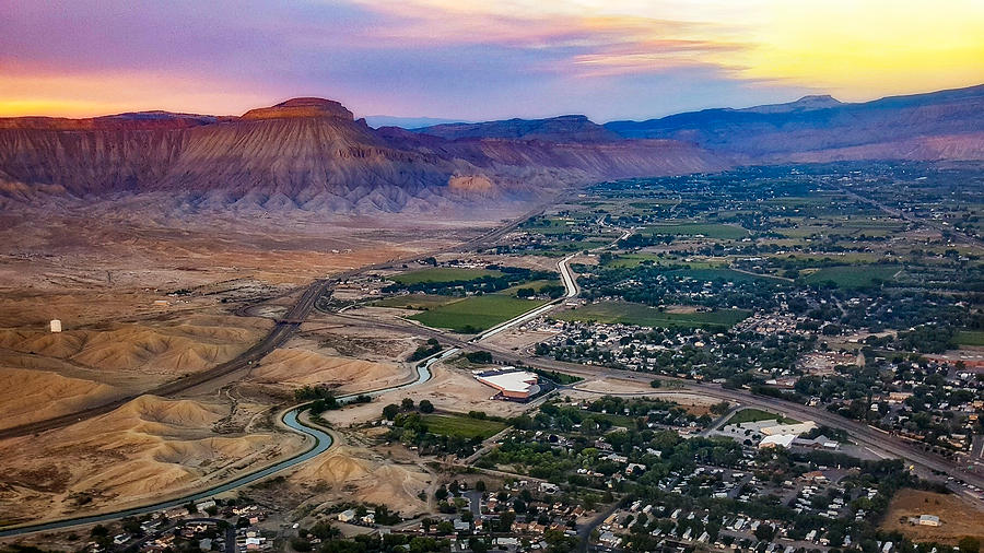 On Approach to Grand Junction, Colorado Photograph by John A Rodriguez