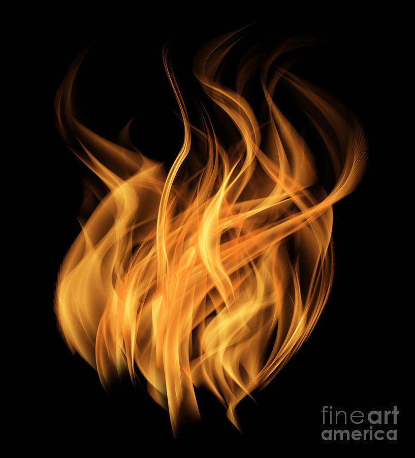 On Fire Digital Art by Arkitekta Art - Fine Art America