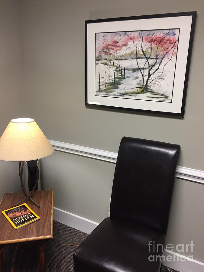 Waiting Room in Raleigh NC -- ON MY WA Photograph by Catherine Ludwig Donleycott