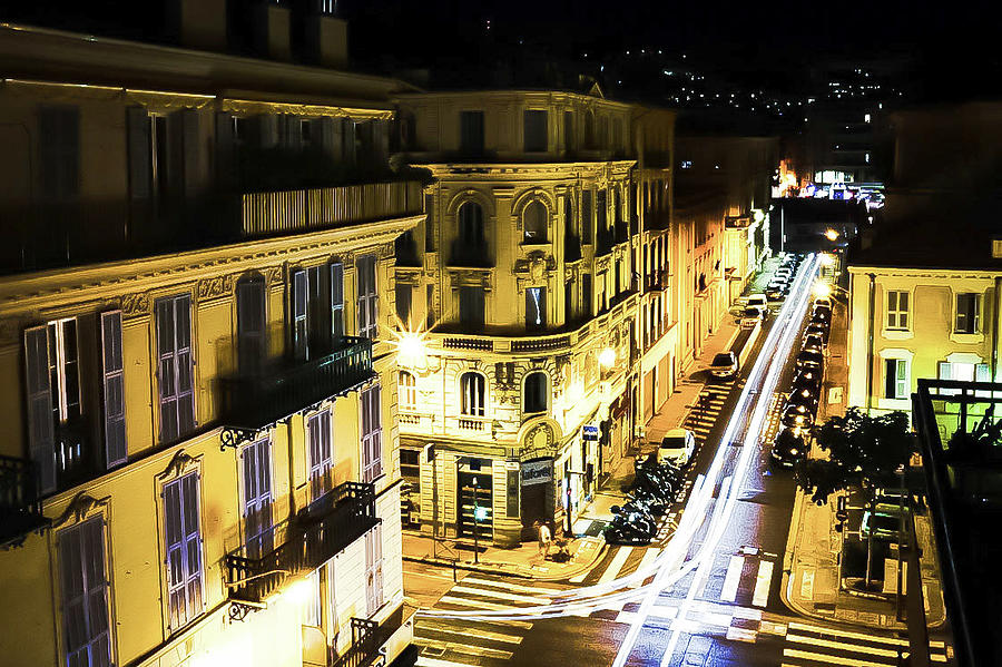 One Night in Nice Photograph by Andrea Whitaker