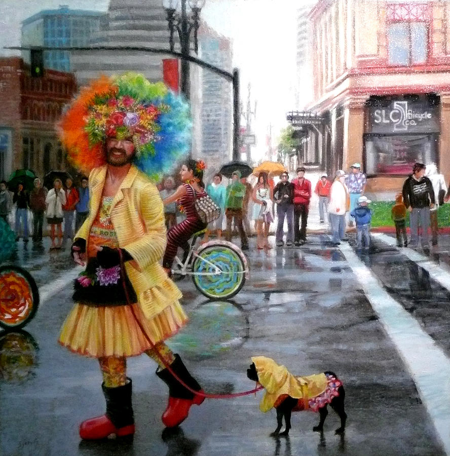 Pride Painting - On Parade by Susan N Jarvis