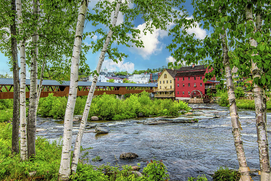 On the Ammonoosuc River Photograph by Karen Sirnick