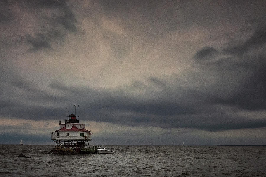 Lighthouse Photograph - On The Bay 4 by Robert Fawcett