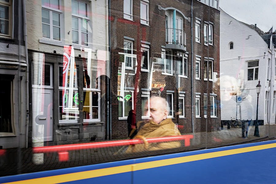On the bus Photograph by Tom Van den Bossche