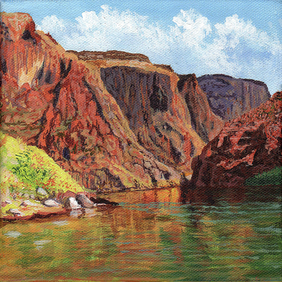 On the Colorado Painting by Timithy L Gordon