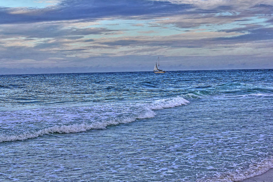 On The Deep Blue Sea Photograph by HH Photography of Florida