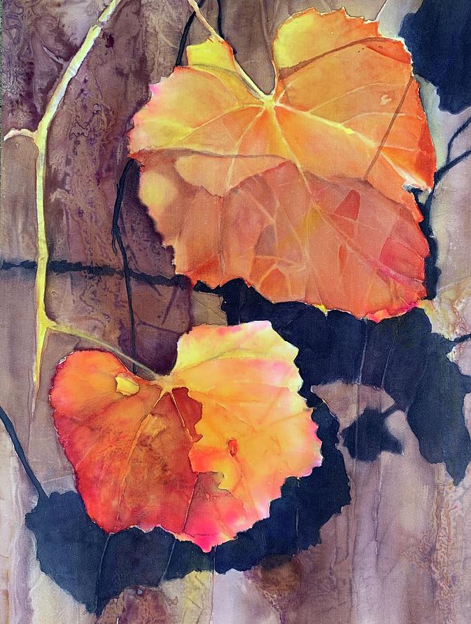 On the Edge of Autumn Painting by Barbara Pease