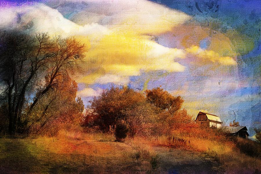 Fall Mixed Media - On the Farm by Steven Smith