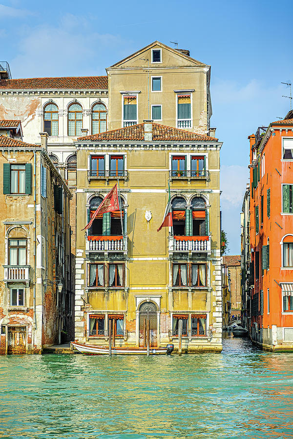 On The Grand Canal Photograph by Marla Brown