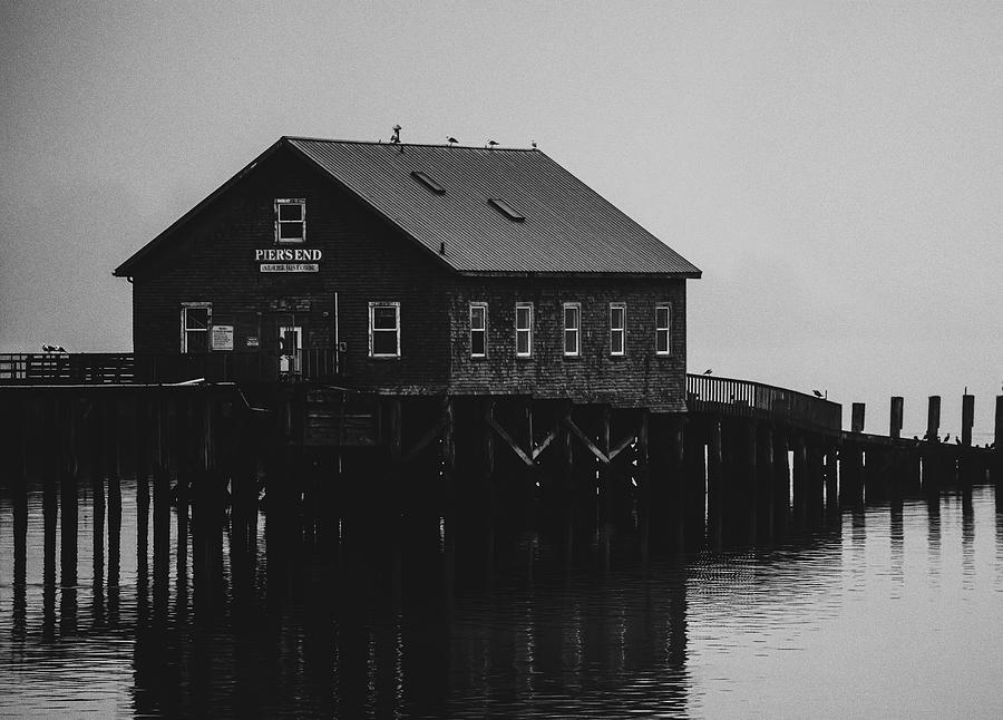 On The Pier Photograph by Ron Van Fleet - Fine Art America