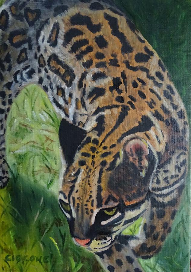 On the Prowl Painting by Jill Ciccone Pike