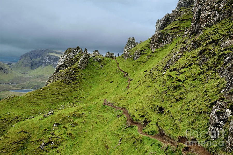 On The Quiraing Walk Photograph by Neil Maclachlan
